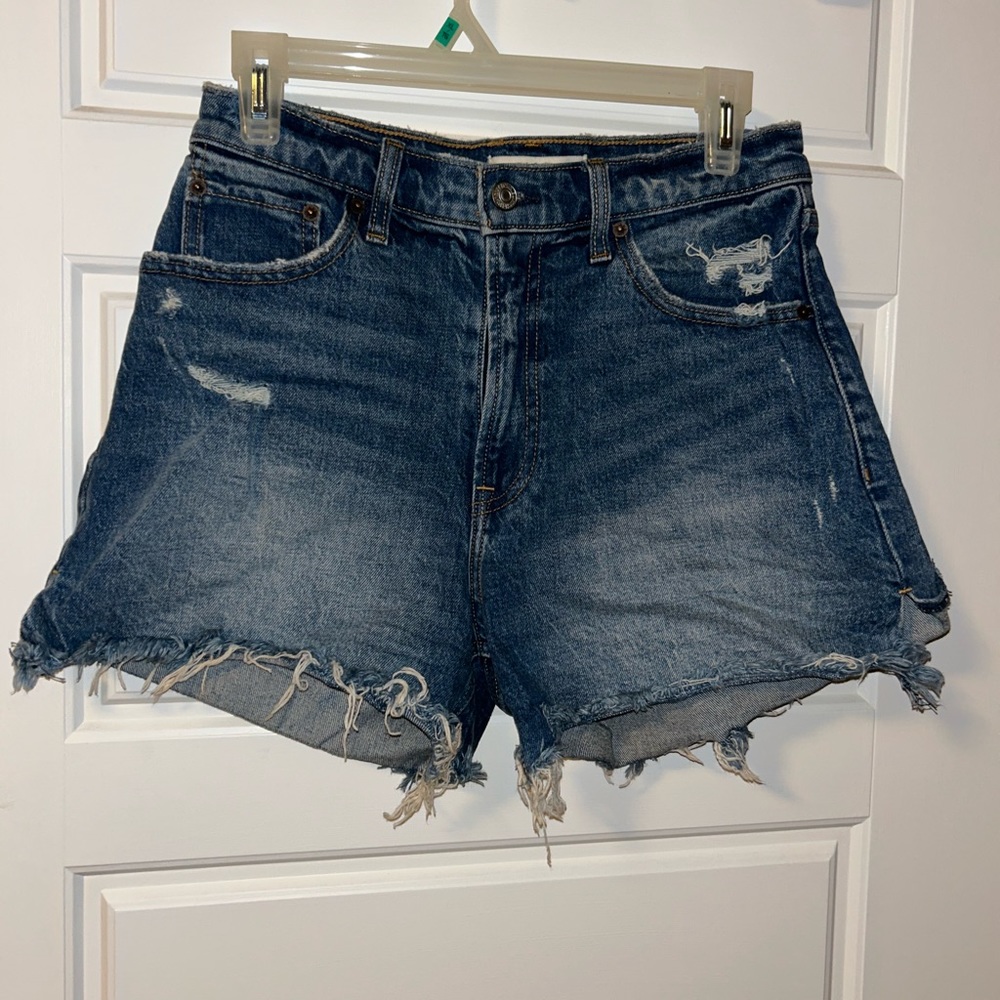 Abercrombie & Fitch High Rise Mom Shorts